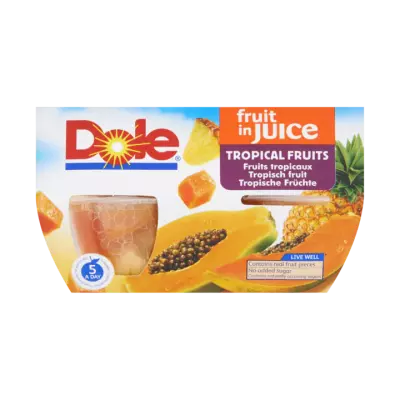 Dole Fruit in Juice Tropisch Fruit