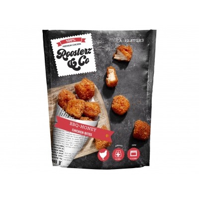Roosterz Chicken bites bbq honey