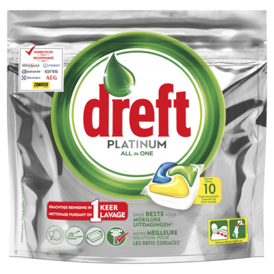 Dreft Vaatwastabletten platinum original