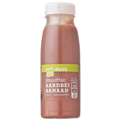 Huismerk Smoothie aardbei-banaan