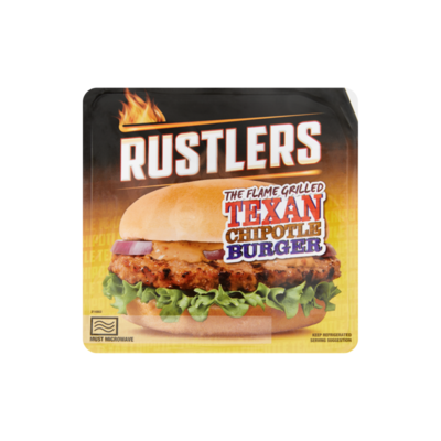 Rustlers The Flame Grilled Texan Chipotle Burger