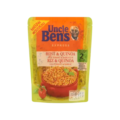 Uncle Ben's Express Rijst & Quinoa met Tomaat & Basilicum