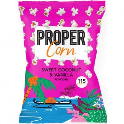 Propercorn Sweet coconut en vanilla