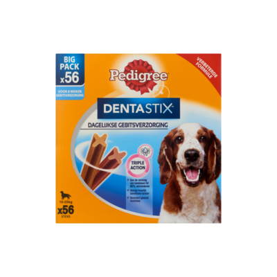 Pedigree Dentastix Dagelijkse Gebitsverzorging Big Pack 56 Stuks