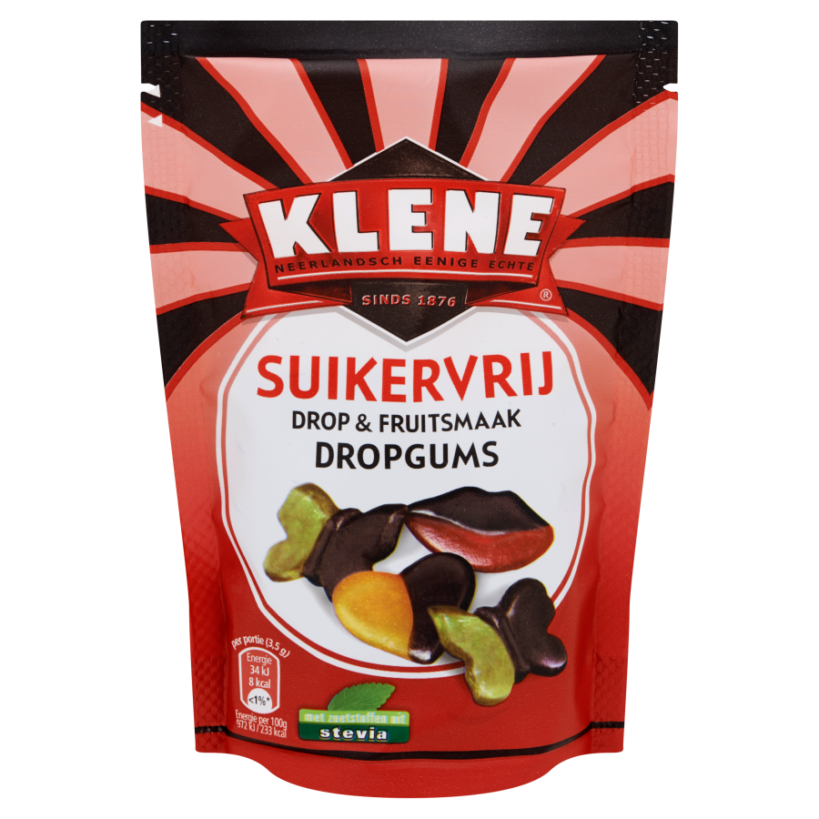 Klene Dropgums suikervrij