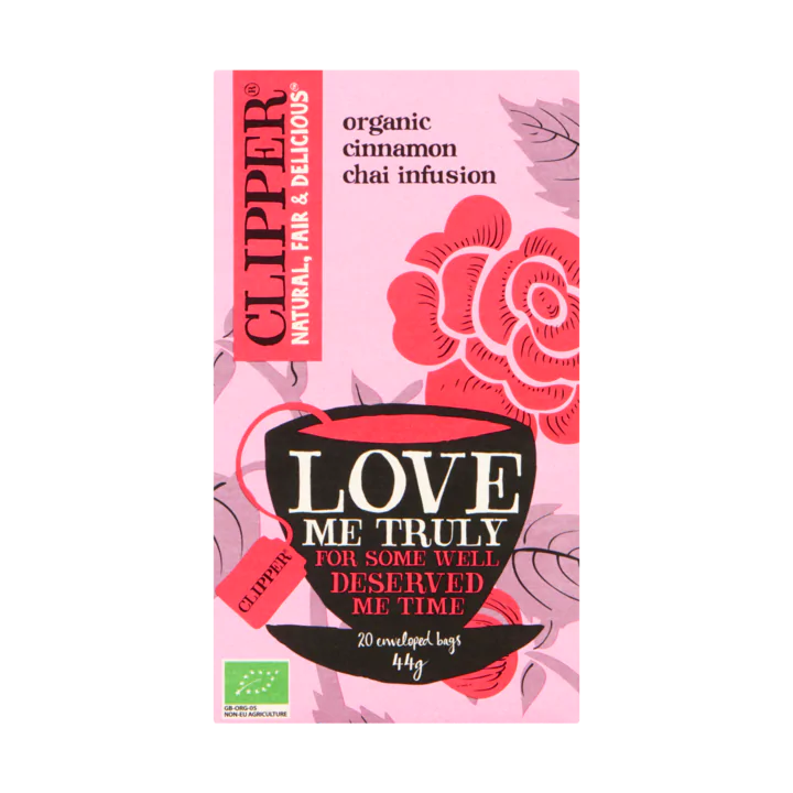 Clipper Love Me Truly Organic Cinnamon Chai Infusion 20 Stuks