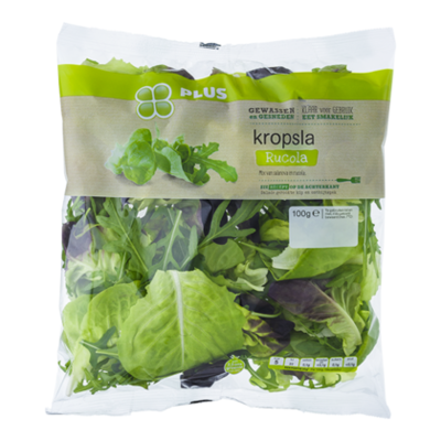 Huismerk Kropslamix met rucola