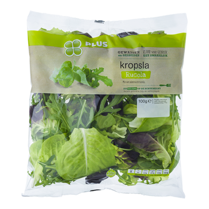 Huismerk Kropslamix met rucola
