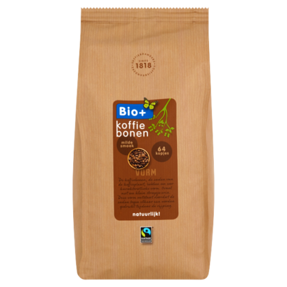 Bio+ Koffiebonen Fairtrade