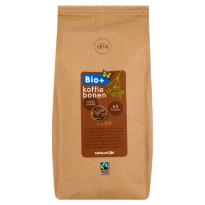 Bio+ Koffiebonen Fairtrade