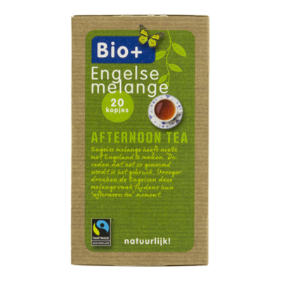 Bio+ Engelse melange Fairtrade