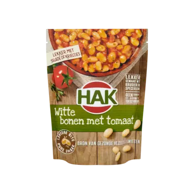Hak Witte Bonen met Tomaat