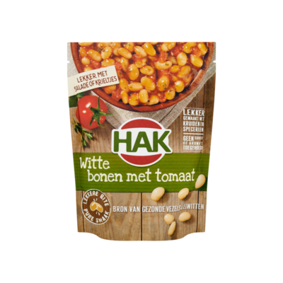 Hak Witte Bonen met Tomaat