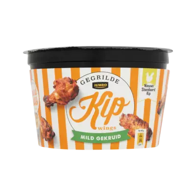 Huismerk Nieuwe Standaard Kip Gegrilde Kip Wing's Mild Gekruid