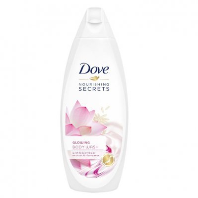 Dove Douchegel glowing