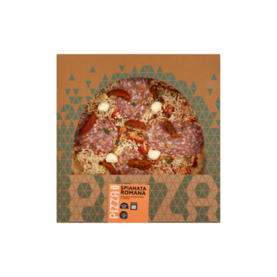 Huismerk Pizza Spianata Romana