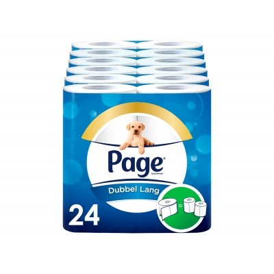 Page Toiletpapier dubbellang