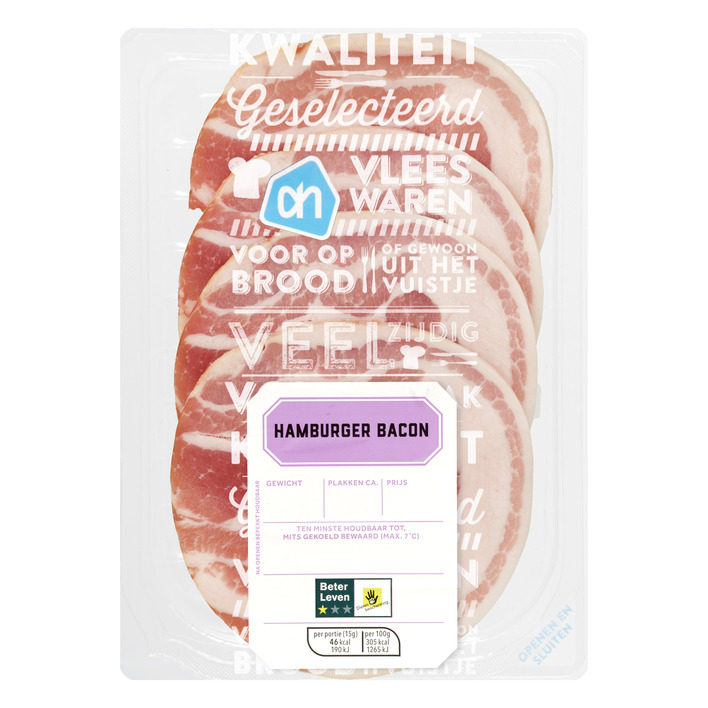 Huismerk Hamburger bacon