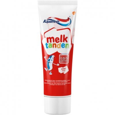Aquafresh Melktanden tandpasta