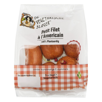 Vegetarische Slager Petit filet à l'Americain
