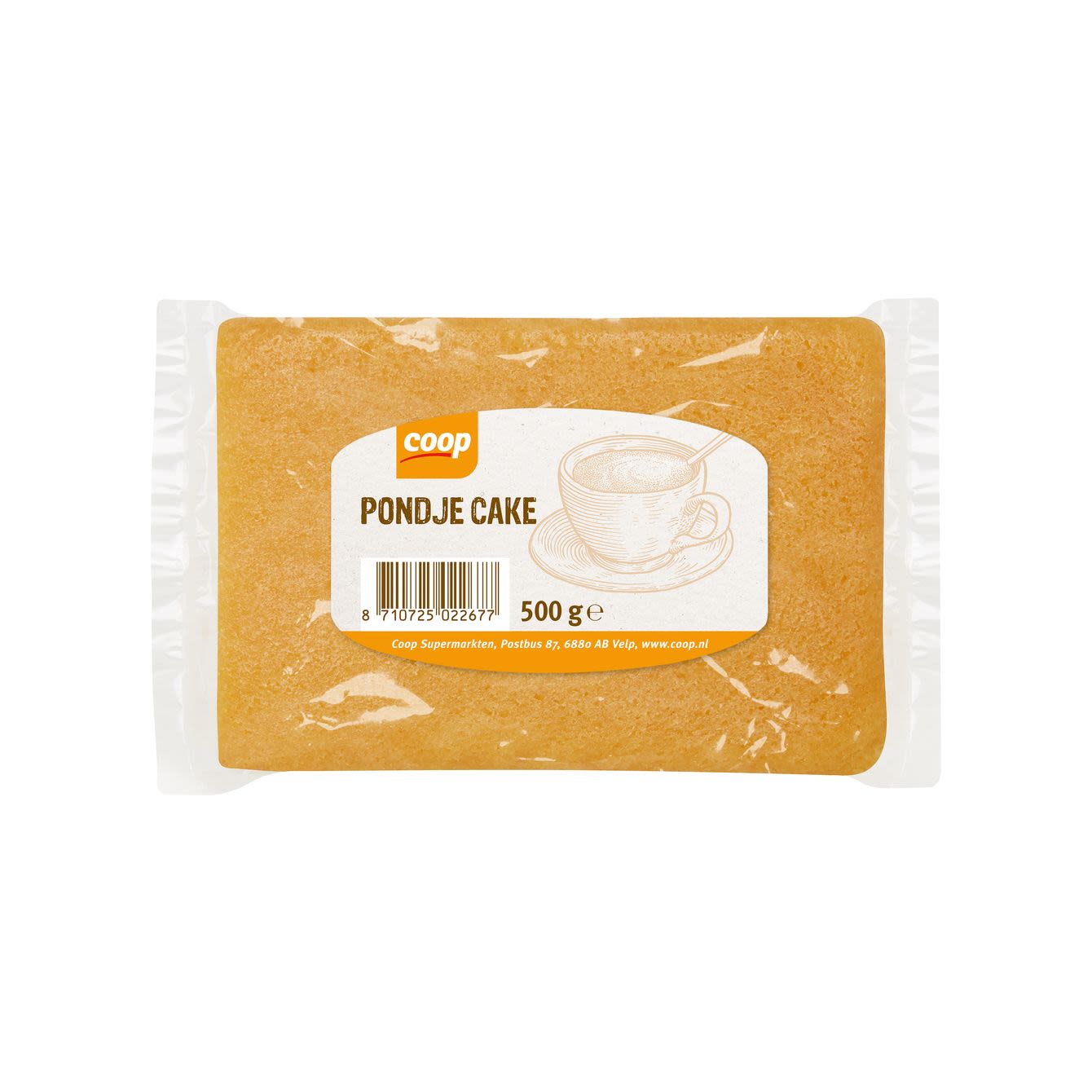 Huismerk Pondje Cake