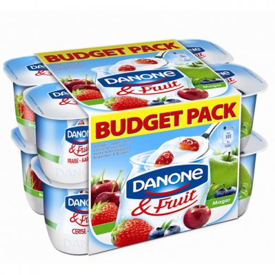 Danone Fruit magere yoghurt mix