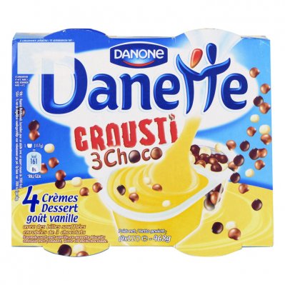 Danone Danette crousti vanille