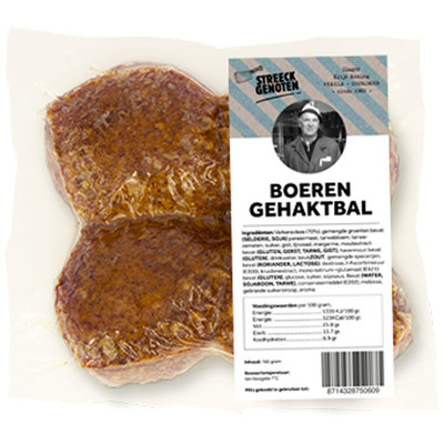 Streeckgenoten Boeren gehaktbal