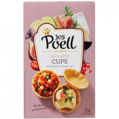 Jos Poell Krokante cupjes naturel