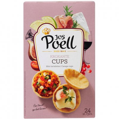 Jos Poell Krokante cupjes naturel