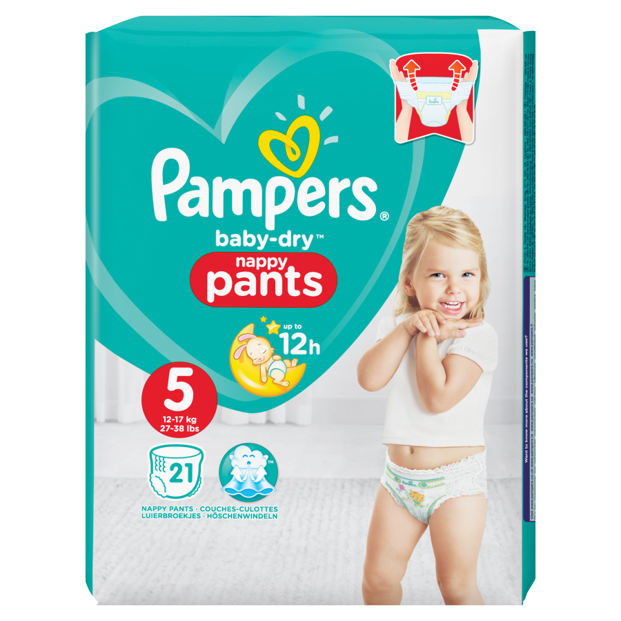 Pampers Baby dry pants junior maat 5