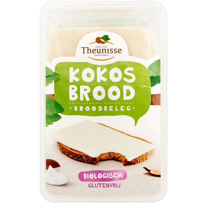 Theunisse Biologisch kokosbrood glutenvrij