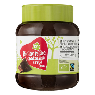 Huismerk Biologisch Chocoladepasta puur
