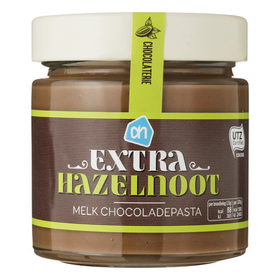 Huismerk Chocoladepasta melk met extra hazelnoot