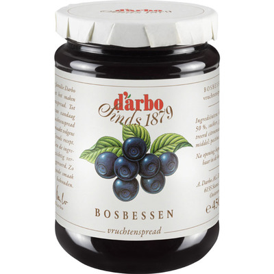 D'arbo Wilde blauwe bes confiture
