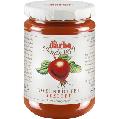 D'arbo Rozebottel confiture