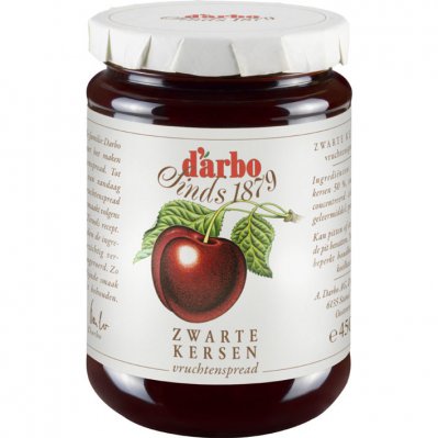 D'arbo Zwarte kersen confiture