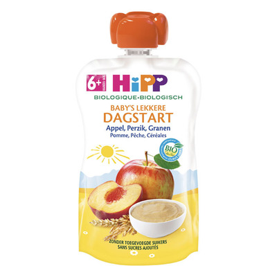 Hipp Appel perzik bio 6 maanden
