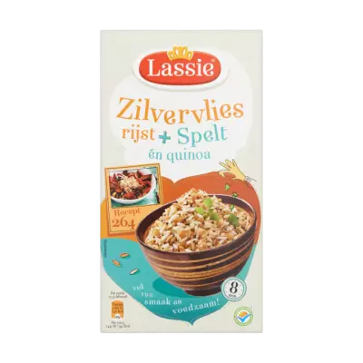 Lassie Zilvervlies Rijst + Spelt én Quinoa