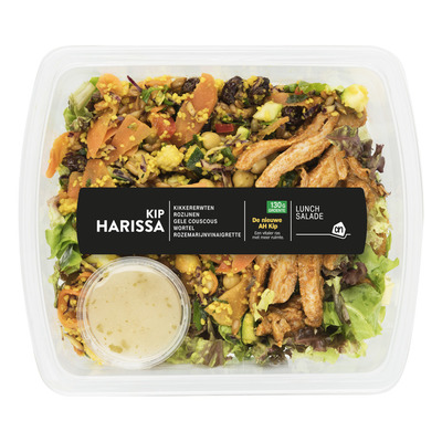 Huismerk Lunchsalade harissa kip