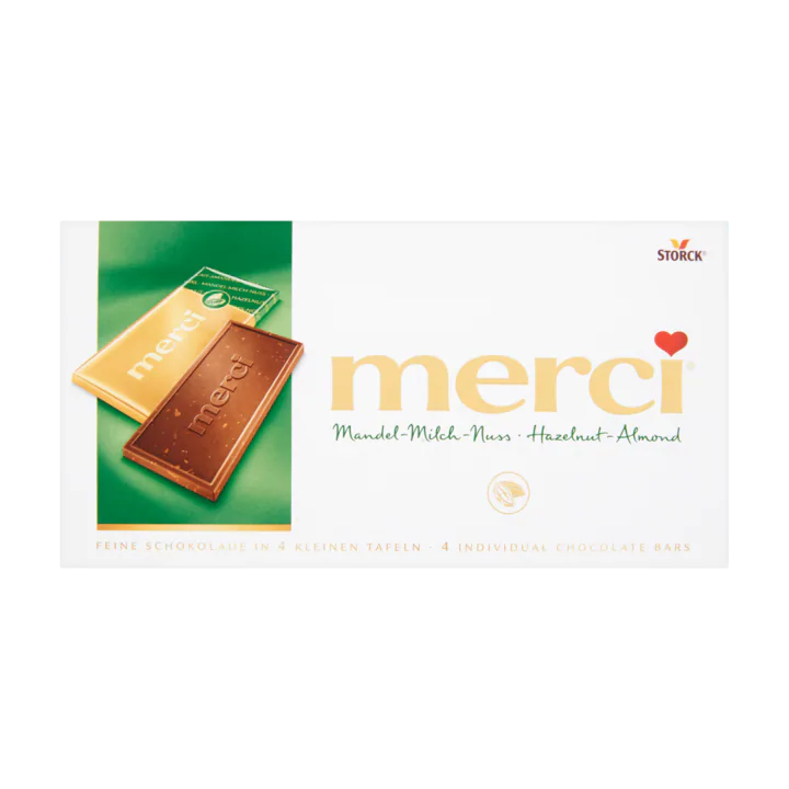 Merci Chocolade Tablet Amandel-Hazelnoot