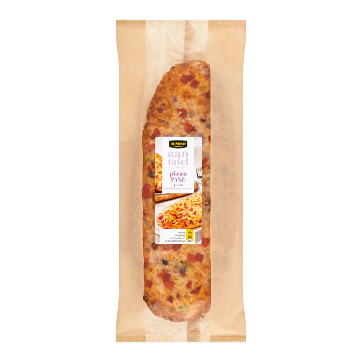 Huismerk aan Tafel met Pizza Pane