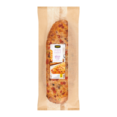 Huismerk aan Tafel met Pizza Pane