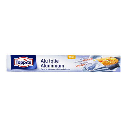 Toppits Aluminiumfolie 10 meter