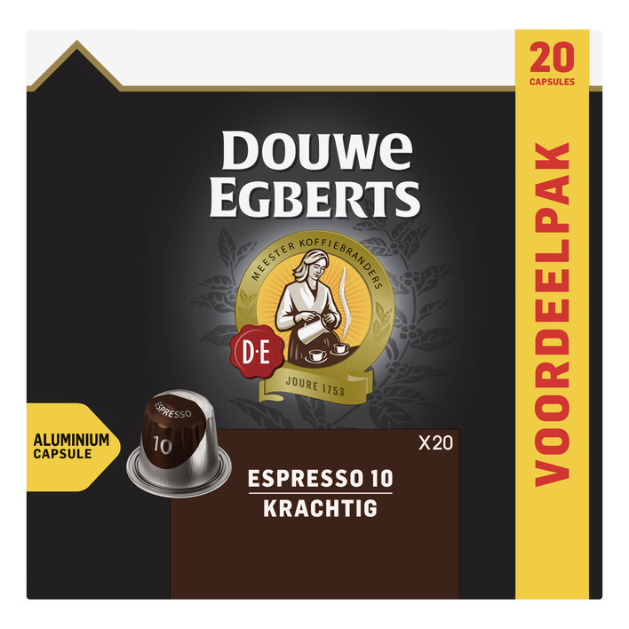 Douwe Egberts Espresso krachtig koffiecups