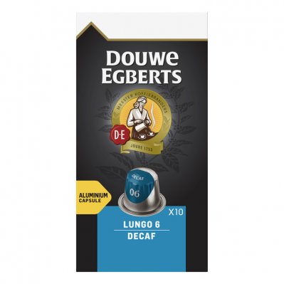 Douwe Egberts Lungo decaf koffiecups