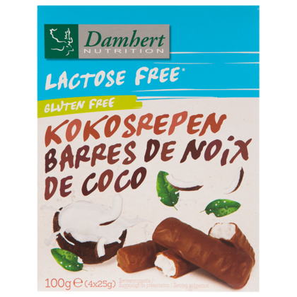 Damhert Lactosevrij kokosrepen glutenvrij