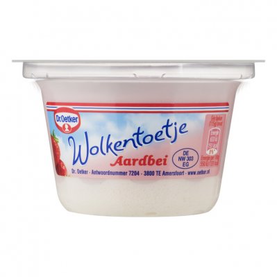 Dr. Oetker Wolkentoetje aardbei