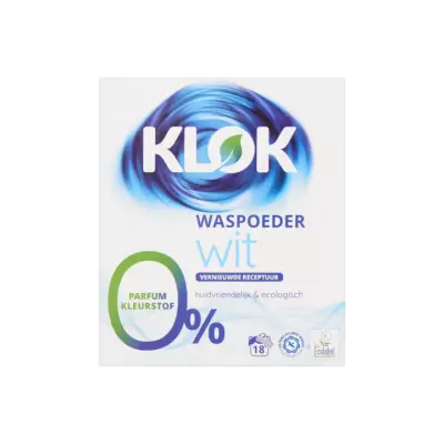 Klok Waspoeder Wit