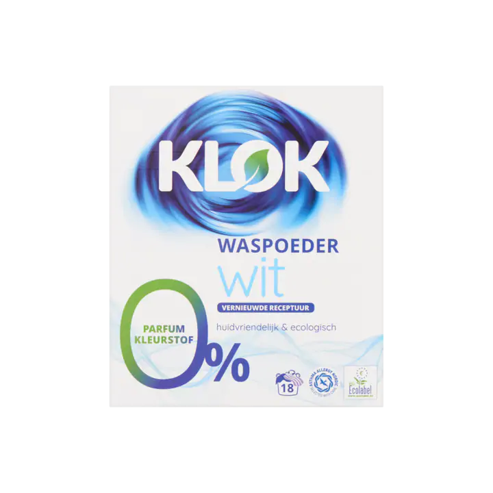 Klok Waspoeder Wit